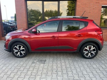 Dacia Sandero III Hatchback 5d 1.0 TCe 90KM 2021 Dacia Sandero Stepway 1.0 benzyna 91 KM 6 biegow zarej w PL ksiazka se, zdjęcie 24