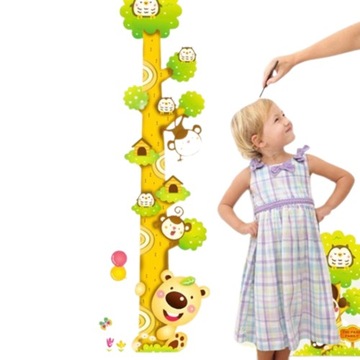 Miarka Wzrostu Ścienna Na Ścianę Dla Dzieci 170 cm