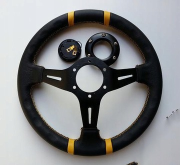 Спортивный руль DRIFTING DRIFT LEATHER OMP Momo