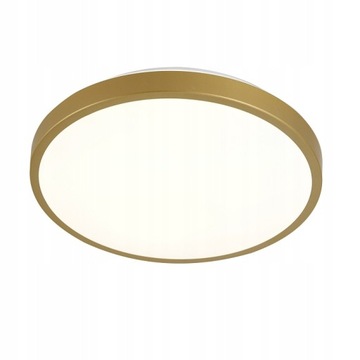 Plafon LED LIBRA 30 15W 1600lm Złoty