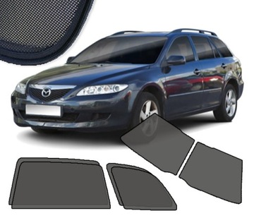 ZASŁONKI DEDYKOWANE MAZDA 6 KOMBI (2002 - 2007)