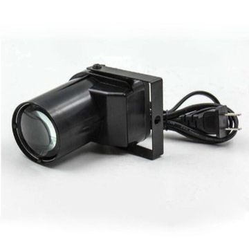 Oświetlenie sceniczne LED Projektor zgodny ze standardem europejskim Lampa z efektem świetlnym RGB Czerwona