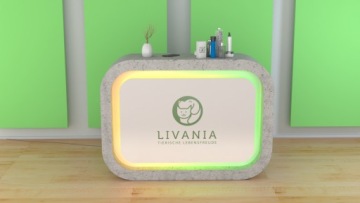 Стойка ресепшн R24 160х140см Art_R24003