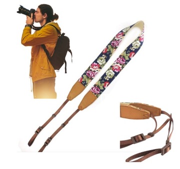 РЕМЕНЬ ДЛЯ КАМЕРЫ NIKON CANON SONY ДЛИННЫЙ РЕГУЛИРУЕМЫЙ 115 СМ