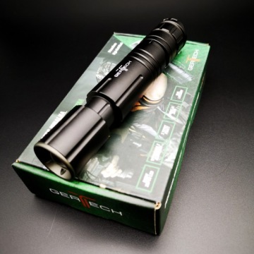 МОЩНЫЙ USB ВОЕННЫЙ ТАКТИЧЕСКИЙ СВЕТОДИОДНЫЙ ФОНАРЬ GERTECH