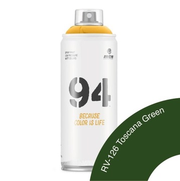 Montana MTN 94 spray 400 ml RV-126 zielony