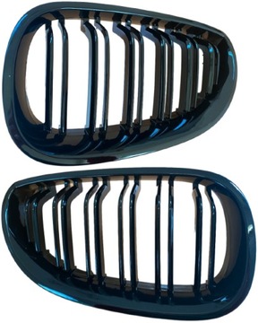 NERKI grill BMW 5 E60 E61 M PAKIET M5 black połysk