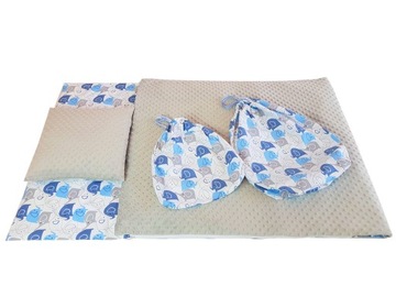 СПАЛЬНЫЙ МЕШОК ОДЕГАНОЕ ПОСТАЛЬНОЕ ДЛЯ ДЕТСКОГО САДА + СУМКИ