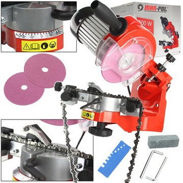 ELEKTRYCZNA OSTRZAŁKA DO ŁAŃCUCHÓW METALOWA TARCZE