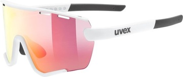 Okulary Uvex Sportstyle white mat 236 SET, białe matowe
