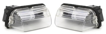 2X LAMPA TABULKY PEUGEOT 207 306 307 308 406 407