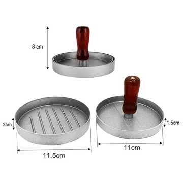 ПРЕСС-ФОРМА ДЛЯ ГАМБУРГЕРОВ BURGERS CUTS GRILL