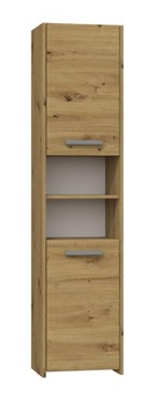 SZAFKA ŁAZIENKOWA SŁUPEK SOLIDNA 40x30 DĄB ARTISAN