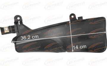 SCANIA R Streamline УГЛОВАЯ ЮБКА СПРАВА, ХРОМ