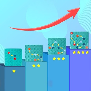 Логическая настольная игра «Дорожник-строитель» Лабиринт-головоломка для детей