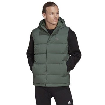 ADIDAS HELIONIC VEST (S) Bezrękawnik Męskie Szary