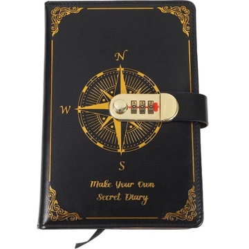 2024 Planner Vintage pamiętnik dziennik Retro zamek