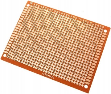 Płytka Uniwersalna Jednostronna PCB 70x90mm 7x9 cm