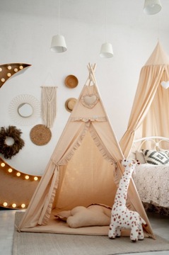 home&baby Zestaw XL TIPI namiot wigwam KOLORY