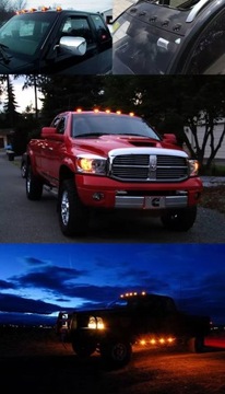 SVĚTLO KONTURA NA STŘECHA LED SCANIA 2017-