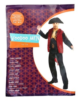 Kostium przebranie Voodoo Men L/XL dwuczęściowy