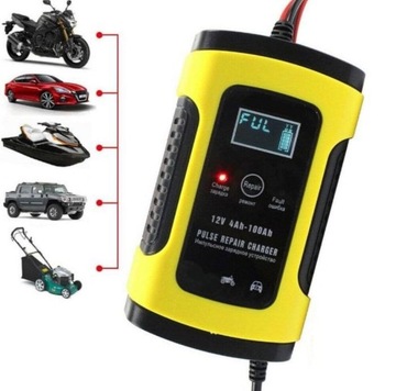 АВТОМОБИЛЬНЫЙ ВЫПРЯМИТЕЛЬ ДЛЯ 12В ЖК-АККУМУЛЯТОРОВ FOXSUR РЕМОНТ ФУНКЦИЯ