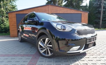 Kia Niro I Crossover 1.6 GDi Hybrid 141KM 2016 Kia Niro Bezwypadkowy Serwisowany 1-Wlasciciel Navi Kamera Blis Asystenci, zdjęcie 4