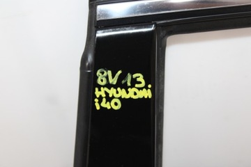 DVEŘE LEVÉ ZADNÍ LEVÝ HYUNDAI I40 SEDAN 2011R- T6S - KÓD LAK