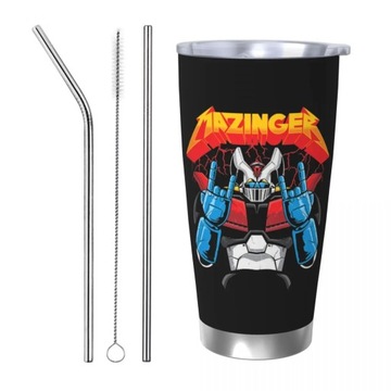 20 uncji Kubek termiczny Mazinger Z Grendizer Tumbler izolowany próżniowo