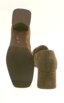 Изысканные коричневые туфли 1355, размер 36.