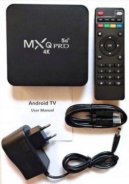 Smart TV BOX 5G MXQ PRO 4K 2 16 ГБ ANDROID 11.1
