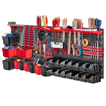 СТЕНА ДЛЯ РАБОЧЕЙ ДОСКИ 116x39см 46 ЭЛЕМЕНТОВ