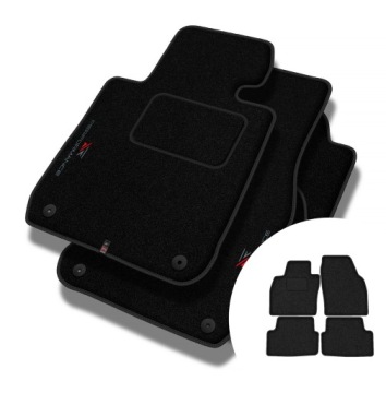 Velurové koberce Performance pro Seat Ibiza V od roku 2017