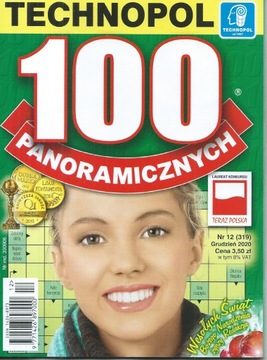 Krzyżówki 100 panoramicznych 12/2020 TECHNOPOL