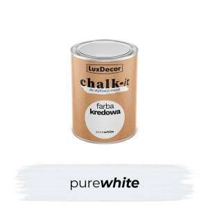 LuxDecor CHALK-IT farba kredowa pure white 0,75 l
