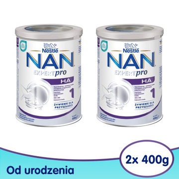 Nestle NAN EXPERT PRO HA 1 ml. początkowe 2x400 g