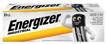 Bateria ENERGIZER Industrial D LR20 1,5V 12szt