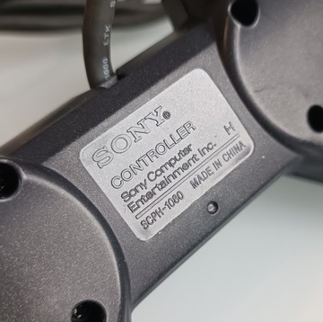 ОРИГИНАЛЬНЫЙ ЧЕРНЫЙ ПАД PS1 PSX PSone SCPH-1080 PLAYSTATION