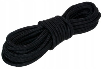 Lina polipropylenowa czarna 12 mm 10 m