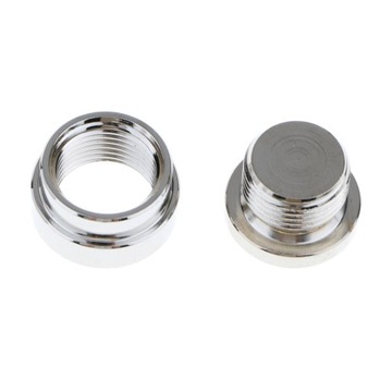 Universal O2 Oxygen Sensor Bung Nut Plug Fitting Stepped Type M18X1.5