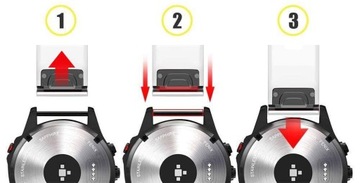 БЕЛЫЙ Ремешок Garmin FENIX 6X PRO QuickFit длиной 26 мм