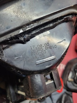LA236 NISSAN ALMERA N16 HB 2655BN010 SVĚTLO ZADNÍ KRYT KUFRU LEVÝ