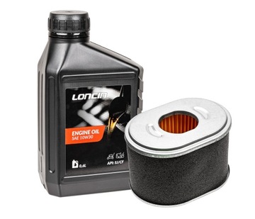 LONCIN ENGINE G200F-A-S 6HP ВАЛ A 20x50 мм МАСЛО 10W30 0,6 Л ВОЗДУШНЫЙ ФИЛЬТР