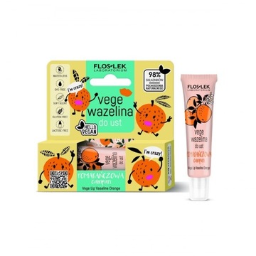 Floslek Lip Care Vege Wazelina do ust Campari - po