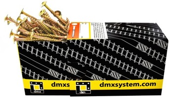 СТОЛЯРНЫЕ ВИНТЫ CT 5x45 TORX С ПЛАСТИННОЙ ГОЛОВКОЙ/ШАЙБОЙ DMX 200шт.