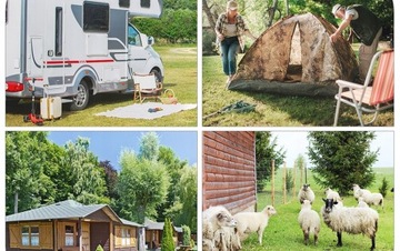 Солнечная панорамная камера IP GSM 3G 4G LTE SIM 2K 3MPx 4x Zoom Карта 64 ГБ