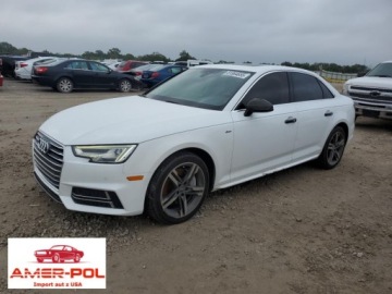 Audi A4 B9 2017 Audi A4 Limousine 2017 AUDI A4 PREMIUM PLUS 2.0 Benzyna 255KM