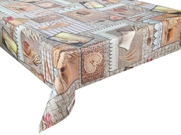 OBRUS CERATA NA TKANINIE NA WYMIAR METRY PIECZYWO