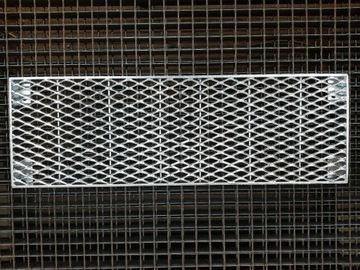 Ступени металлические, оцинкованные, противоскользящая решетка 80х25см.