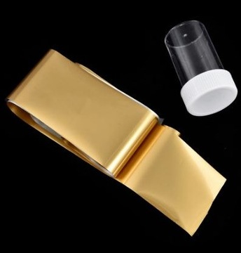 Трансферная фольга для украшения ногтей Old Gold